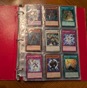 Yu-Gi-Oh Cards Binder 🔥 YuGiOh Cards Lot Yugioh Trading Cards Collection